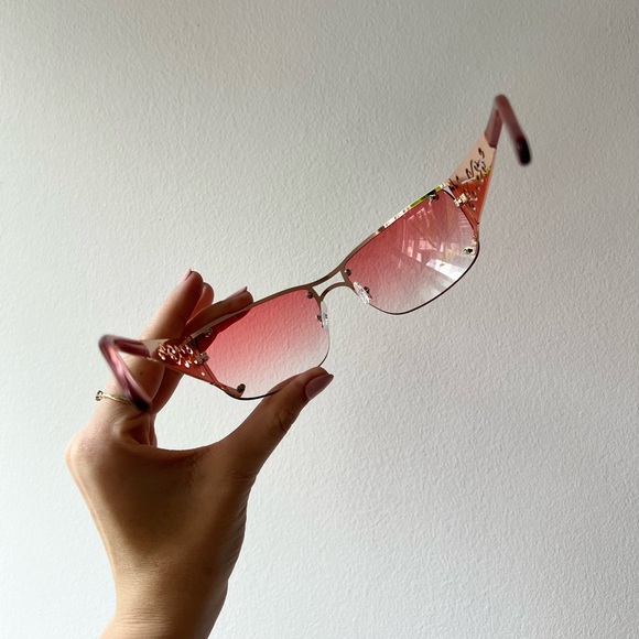 UO Holly Metal Shield Sunglasses - Picture 5 of 5